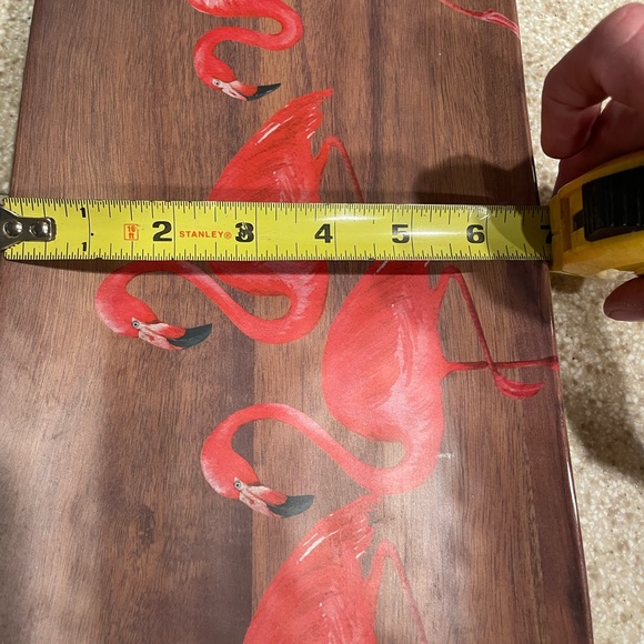 Flamingos tray(s). Summertime fun, sturdy, hand wash, serve appetizers on them. - Picture 8 of 9